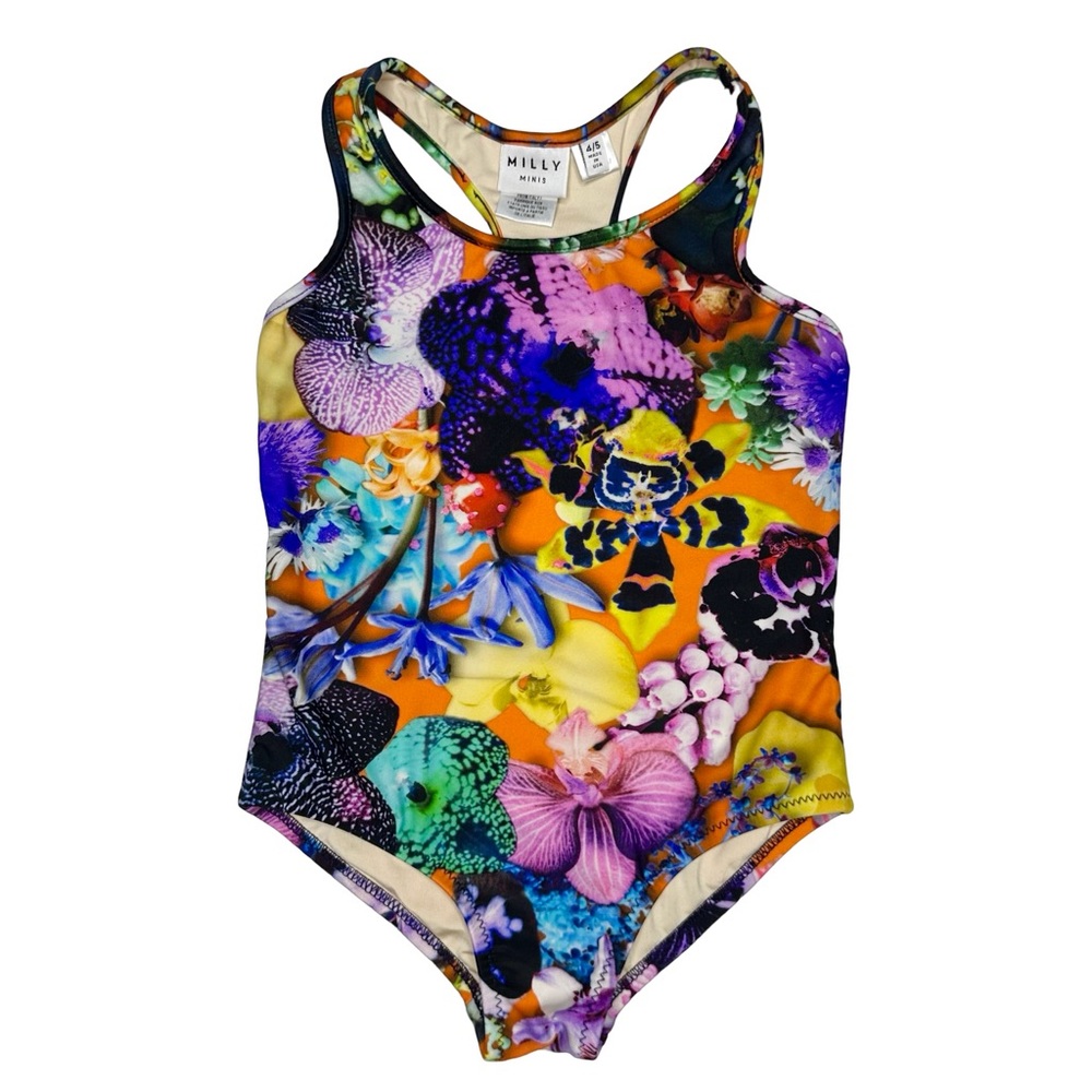 Milly Minis Floral‎ Swimsuit